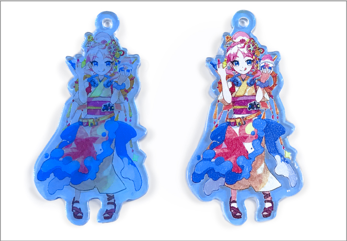 アクリルグッズ オーロラタイプ　包装